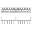 CLH-108-L-D-PE electronic component of Samtec