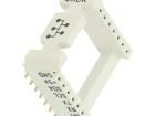 SOCKET MIKROBUS 16 SMD GREY Development Boards & Kits - Other Processors