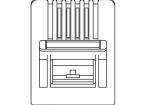 940-SP-3066-B25 Modular Connectors / Ethernet Connectors