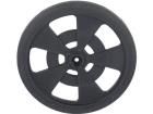 SW-B BLACK SERVO WHEEL WITH ENCODER STRI Robotics and Prototyping