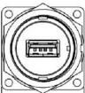 DCP-USBAB-SC Connectors