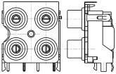 PJRAS2X2S01AUX electronic component of Switchcraft