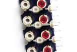 PJRAS4X2U01AUX RCA Phono Connectors