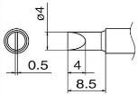 T12-D4 electronic component of Hakko