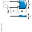 FK22X7R2A684KN000 Multilayer Ceramic Capacitors MLCC - Leaded
