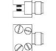 1053478-1 RF Connectors / Coaxial Connectors