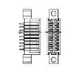 1-166088-3 Standard Card Edge Connectors