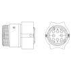 1445817-3 Standard Circular Connector