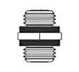 1466294-1 RF Adapters - In Series