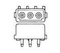 1586515-2 Pin & Socket Connectors