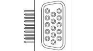 1734530-3 D-Sub High Density Connectors