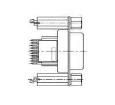 1932144-1 D-Sub High Density Connectors