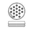 213920-2 Standard Circular Connector