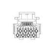 216005-4 electronic component of TE Connectivity