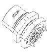 2232331-1 Circular Metric Connectors
