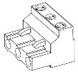 282959-2 electronic component of TE Connectivity