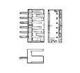 292133-6 Headers & Wire Housings