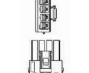 177898-4 Headers & Wire Housings