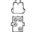 350991-4 Pin & Socket Connectors