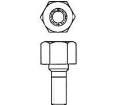 554043-1 D-Sub Tools & Hardware