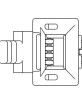 5-557970-3 Modular Connectors / Ethernet Connectors