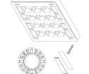 558086-1 Wire Ducting & Raceways