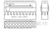 603431-000 electronic component of TE Connectivity