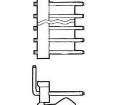 641121-6 Headers & Wire Housings