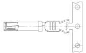 776493-2 (Cut Strip)  Connectors