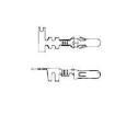 925715-2 (MINI REEL)  Connectors