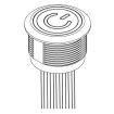 AVC22LAIOFE1DT5A04 electronic component of TE Connectivity