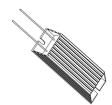 CJP300J8R2J Wirewound Resistors - Chassis Mount