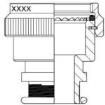 CP2516-000 Circular MIL Spec Strain Reliefs & Adapters