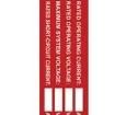 CR0786-000 Wire Labels & Markers