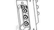 CX045SC2RC006N RF Connectors / Coaxial Connectors