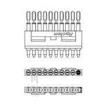 MTCX2X-200-200 Rack & Panel Connectors
