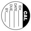 QCC558 Labels and Industrial Warning Signs