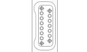 STM065L2HN Rectangular Mil Spec Connectors