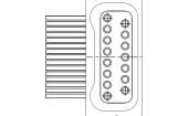 STM025M6IQ Rectangular Mil Spec Connectors