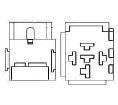 VCF4-1002 electronic component of TE Connectivity