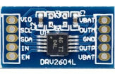 DRV2604LDGSEVM-M electronic component of Texas Instruments