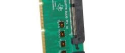TMDSADAP180TO100 Sockets & Adapters