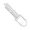 VAOB-5GADT2-SC Standard LEDs - Through Hole