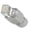 VS-08-RJ45-5-Q/IP20 TIA568A Modular Connectors / Ethernet Connectors