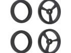 WHEEL FOR MICRO SERVO SPLINES 40×7MM Accessories for Robotics and RC