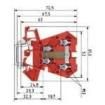 57.404.8355.5 DIN Rail Terminal Blocks