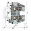 57.510.1155.0 DIN Rail Terminal Blocks