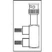 393U205G RF Adapters - Tee