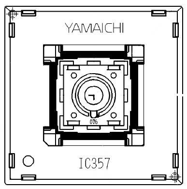 IC357-1284-076P electronic component of Yamaichi