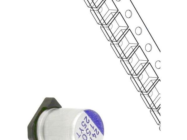 YT1E157M08010VR Aluminium Organic Polymer Capacitors